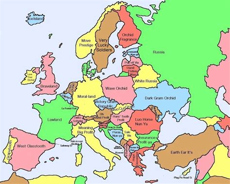 europe map hd with countries