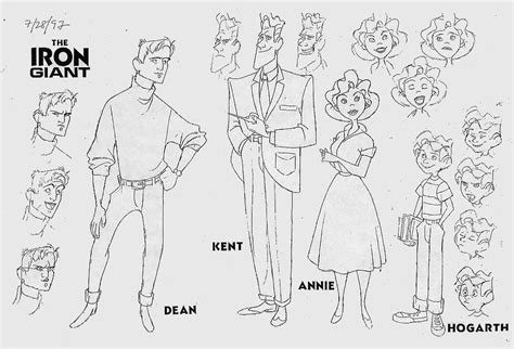 Image result for iron giant model sheets | Cartoon character design, The iron giant, Concept art ...