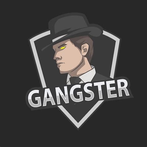 Premium Vector | Mysterious mafia man vector logo