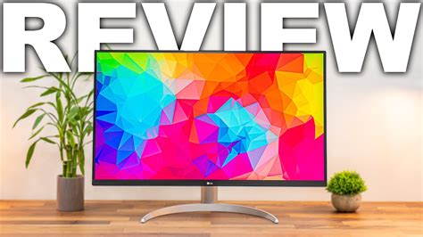 LG 32UP83A-W 32" 4K Monitor Review - YouTube
