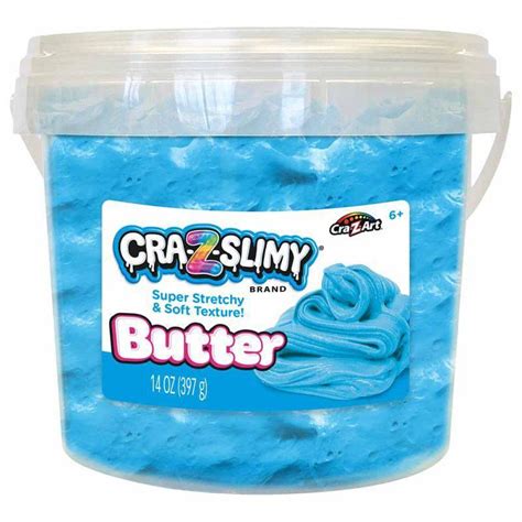 Cra-Z Slimy Butter Slime - blue