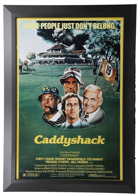 Caddyshack Framed Movie Poster