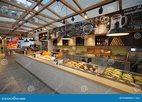 Airport cafe interior editorial stock photo. Image of shop - 51442063