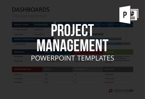 Project Management Ppt Template Free Download