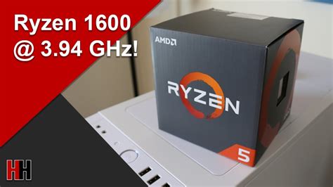 Ryzen 5 1600 Overclock Settings - YouTube