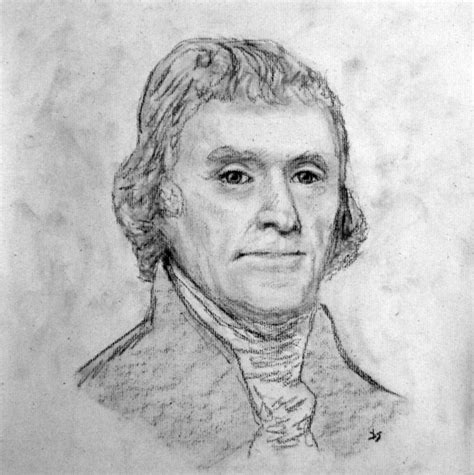 Thomas Jefferson Sketch at PaintingValley.com | Explore collection of ...