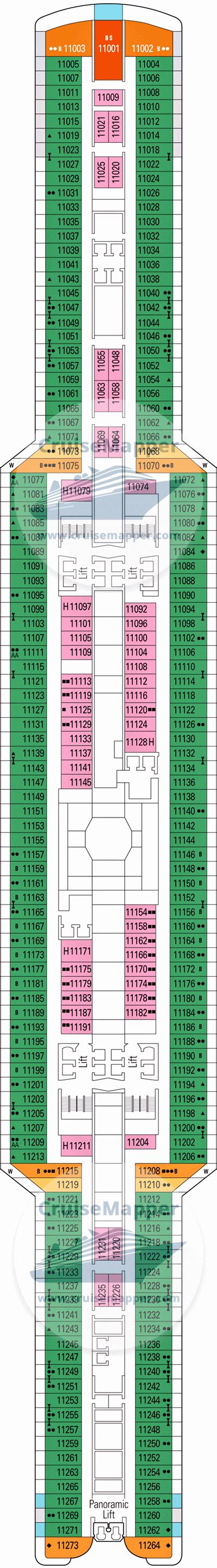 Msc Seaview Deck Plan 13