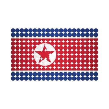 North Korea Flag Vector, North Korea, Flag, North Korea Flag PNG and ...