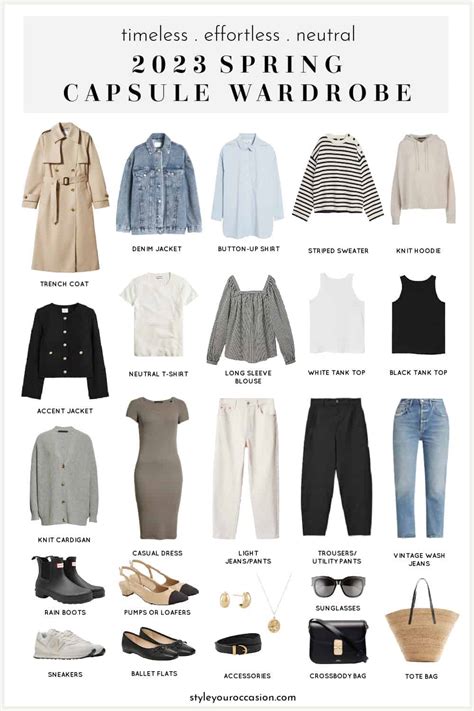 The Essential Capsule Wardrobe Spring 2023 Collection | lupon.gov.ph