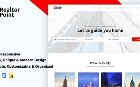 Realtor Point - Bootstrap Real Estate HTML Template