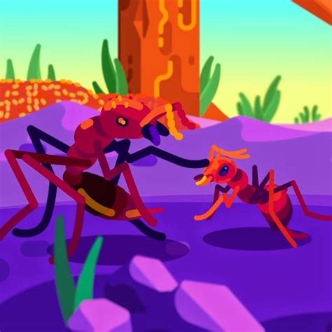 Kurzgesagt ants fighting (kind of fighting) : r/MemeTemplatesOfficial