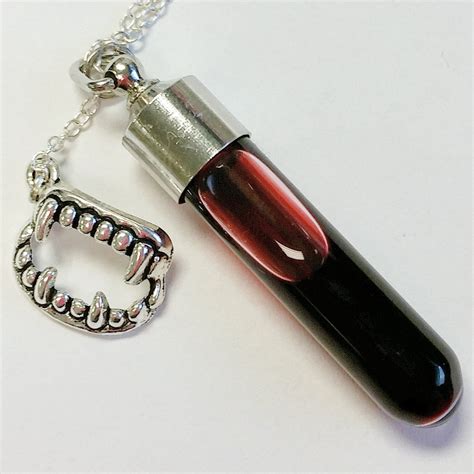 How To Make A Blood Vial Necklace - howtocx