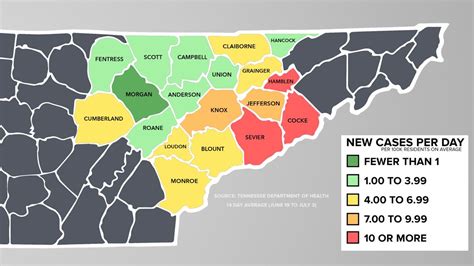 By the numbers | How COVID-19 is spreading in East Tennessee | wbir.com