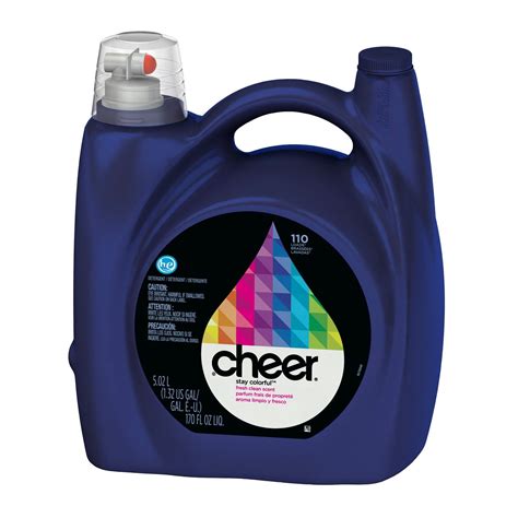 Amazon.com: Cheer 2x HE Liquid Laundry Detergent 170 oz.: Health & Personal Care