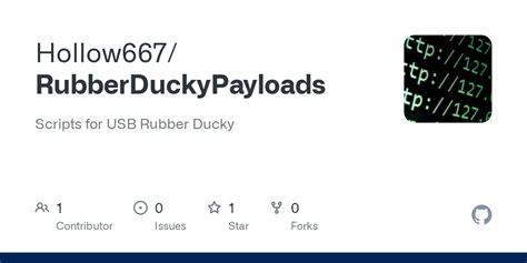 GitHub - Hollow667/RubberDuckyPayloads: Scripts for USB Rubber Ducky