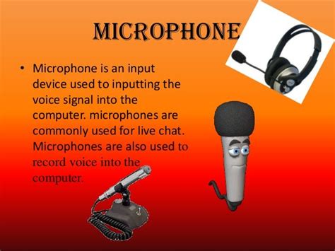 Presentation on input devices...