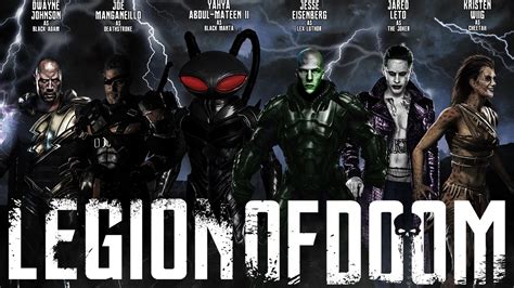 Legion of Doom - The Cast So Far by Daviddv1202 on DeviantArt