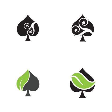 Ace of Spades icon logo design template 3487659 Vector Art at Vecteezy