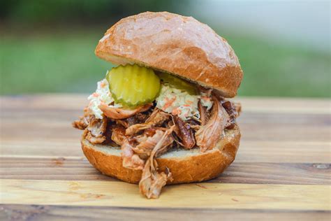 Smoked Pulled Barbecue Turkey Sandwiches Recipe :: The Meatwave