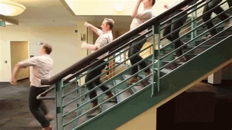 Stairs Dance GIF - Stairs Dance - Discover & Share GIFs