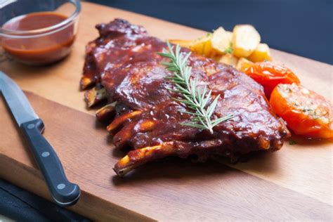 Marinated Pork Ribs (1kg) - Gingin Beef