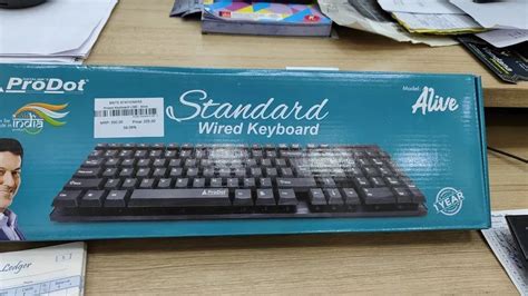 Prodot Wired Standard Keyboard, Size: Regular at Rs 225 in Patna | ID: 25899676648