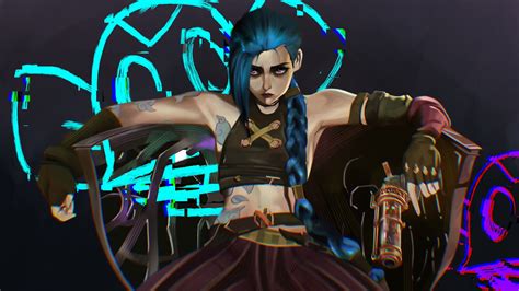 Arcane Jinx LoL PC HD Wallpaper Pxfuel, 56% OFF