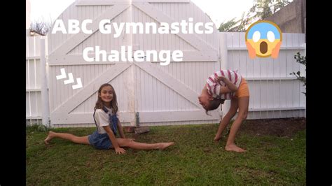 ABC Gymnastics Challenge - YouTube