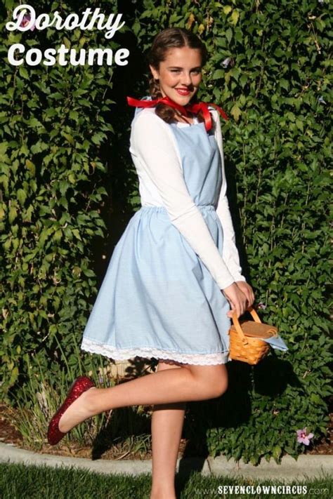 DIY Dorothy Costume | Dorothy costume diy, Dorothy halloween costume, Dorothy costume