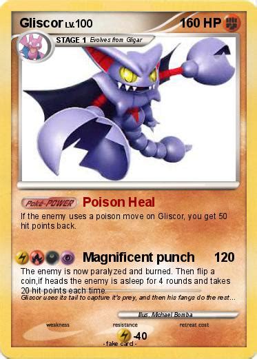 Pokémon Gliscor 143 143 - Poison Heal - My Pokemon Card