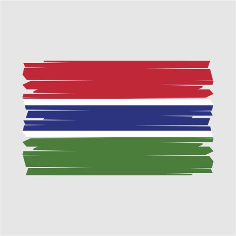 Gambia Flag Brush Vector 21680812 Vector Art at Vecteezy