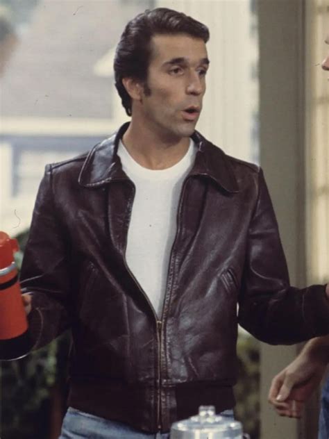 Happy Days Fonzie Leather Jacket - Free Shipping Worldwide