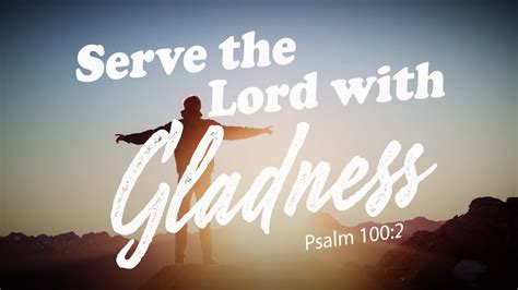 Serve the Lord with Gladness - YouTube