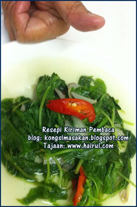 Resepi Sayur Sawi Goreng | Chef Hairul HIssam