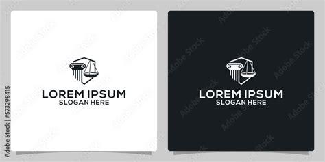 law academy logo design. Legal Education logo. Logo law firm Stock ...