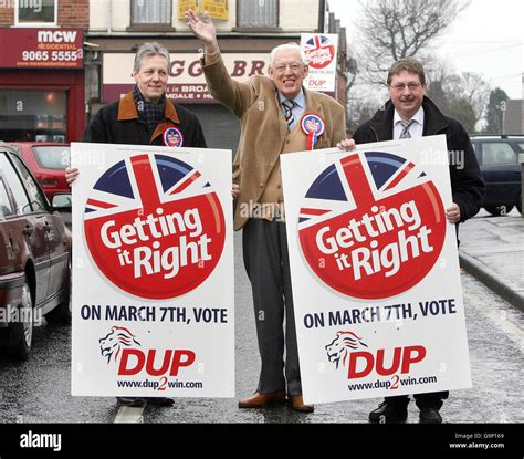 DUP launches poster campaign Stock Photo - Alamy