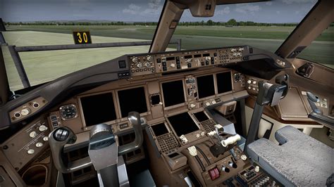 Boeing 777 Cockpit