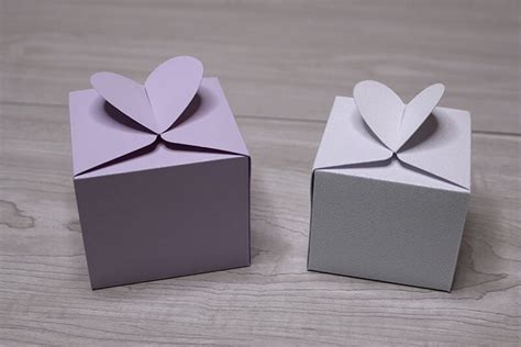 Heart Box SVG - Cricut Box Template