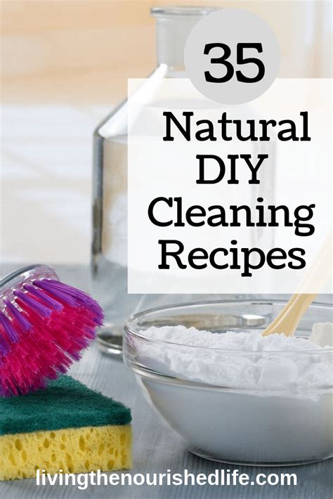 31 Natural DIY Cleaning Recipes | The Nourished Life