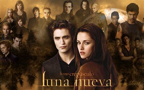 the complete cast - Luna Nueva Wallpaper - twilight Crepúsculo ...