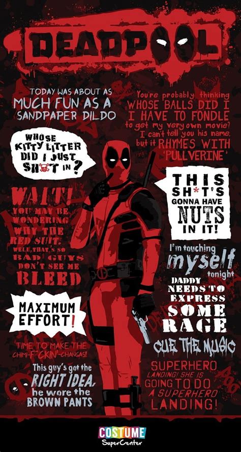 The Best Deadpool Quotes. Deadpool quotes, Deadpool comic, Best HD phone wallpaper | Pxfuel