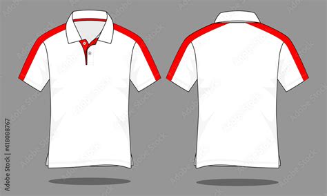 Polo Shirt Design Red