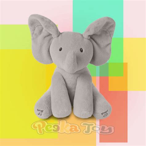 Peekatoy™ Peekaboo Elephant Plush Toy - Official Retailer