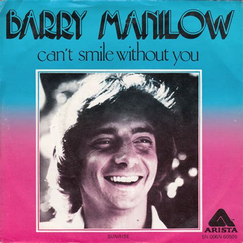 Lirik lagu : Can't Smile Without You - Barry Manilow - Haslina Kasbulah