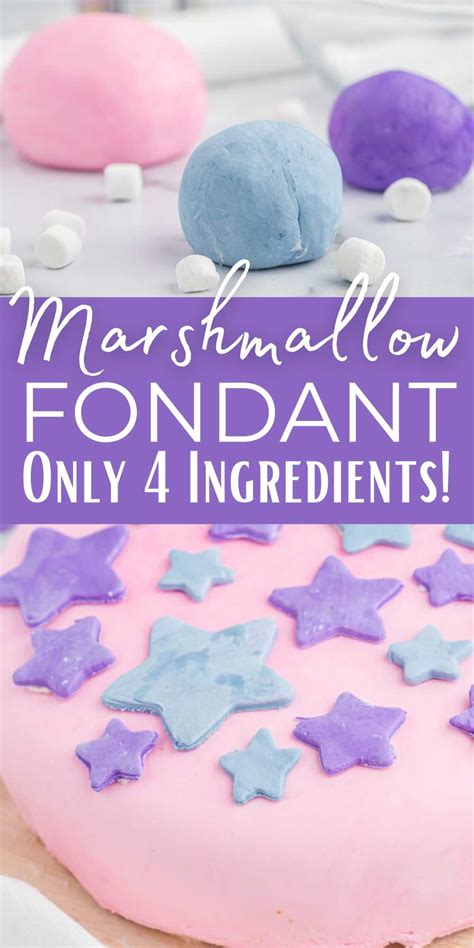 Marshmallow Fondant Recipe - Desserts On A Dime