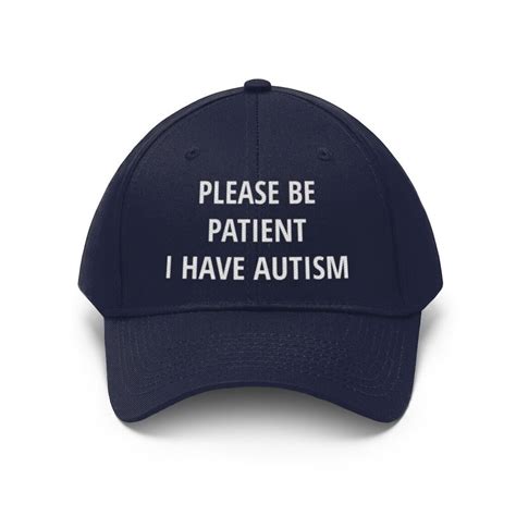 Autism Awareness Hat Embroidered Cap For Autistic Person | Etsy