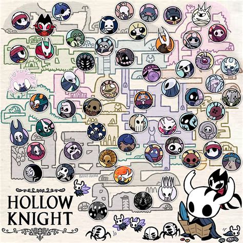 Hollow knight completion map - experiencewolf