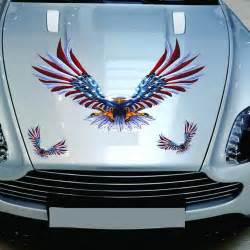 1 Set/4Pcs Car Decal Flying Hawk Auto Truck Side Eagle Vinyl sticker ...