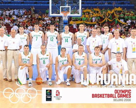 lithuania basketball olympic team 2008 photo