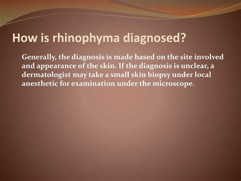 PPT - Rhinophyma: Causes, Symptoms, Daignosis, Prevention and Treatment ...